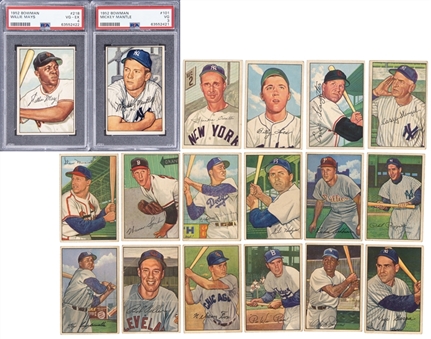 1952 Bowman Baseball Complete Set (252)